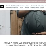 Screen shot of the FiveXMore homepage