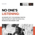 Screen shot of the 'No One's Listening' report